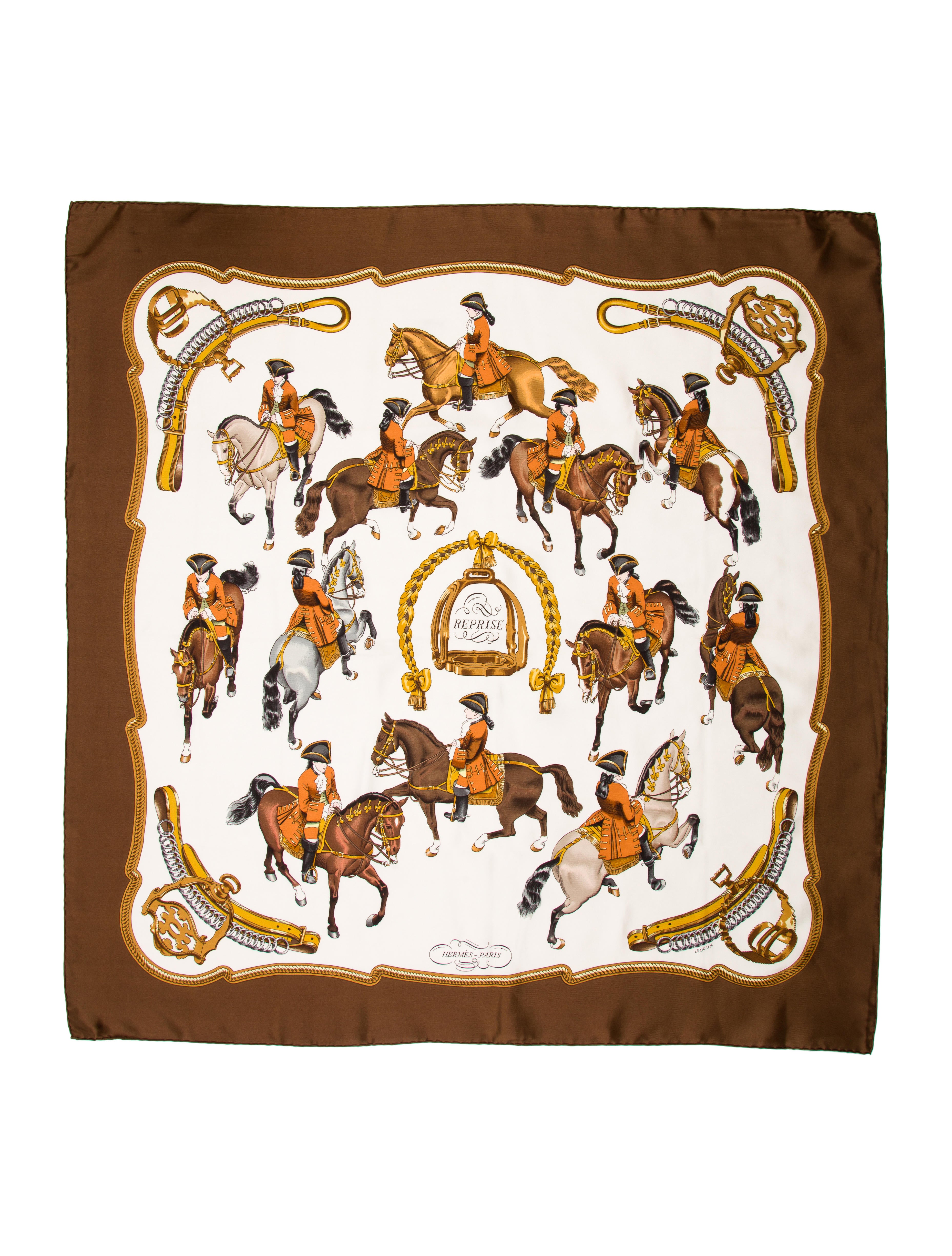 Hermès Reprise Silk Scarf