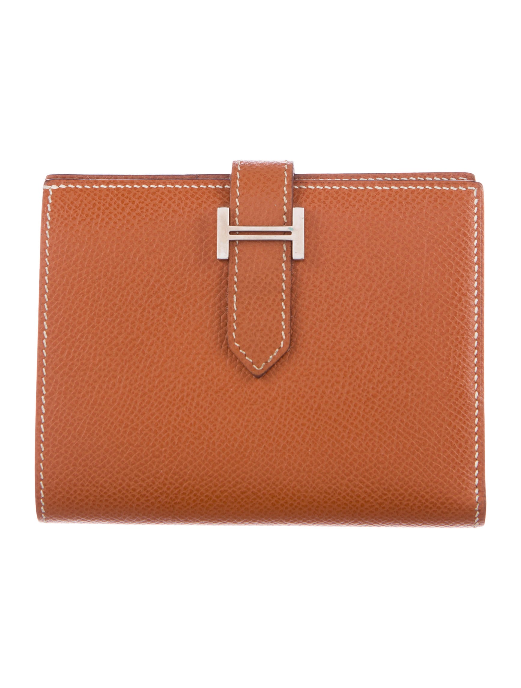 Hermès Bearn Compact Wallet Brown Wallets, Accessories HER100697