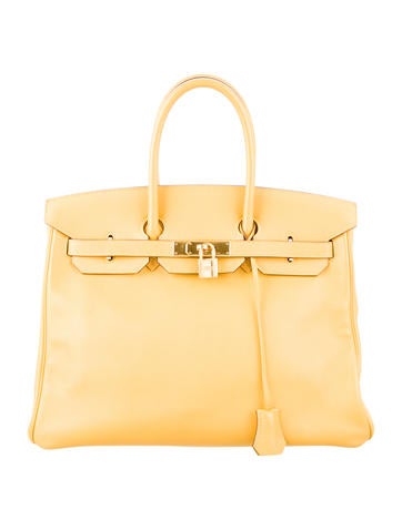 Birkin 35 Birkin 35 light yellow
