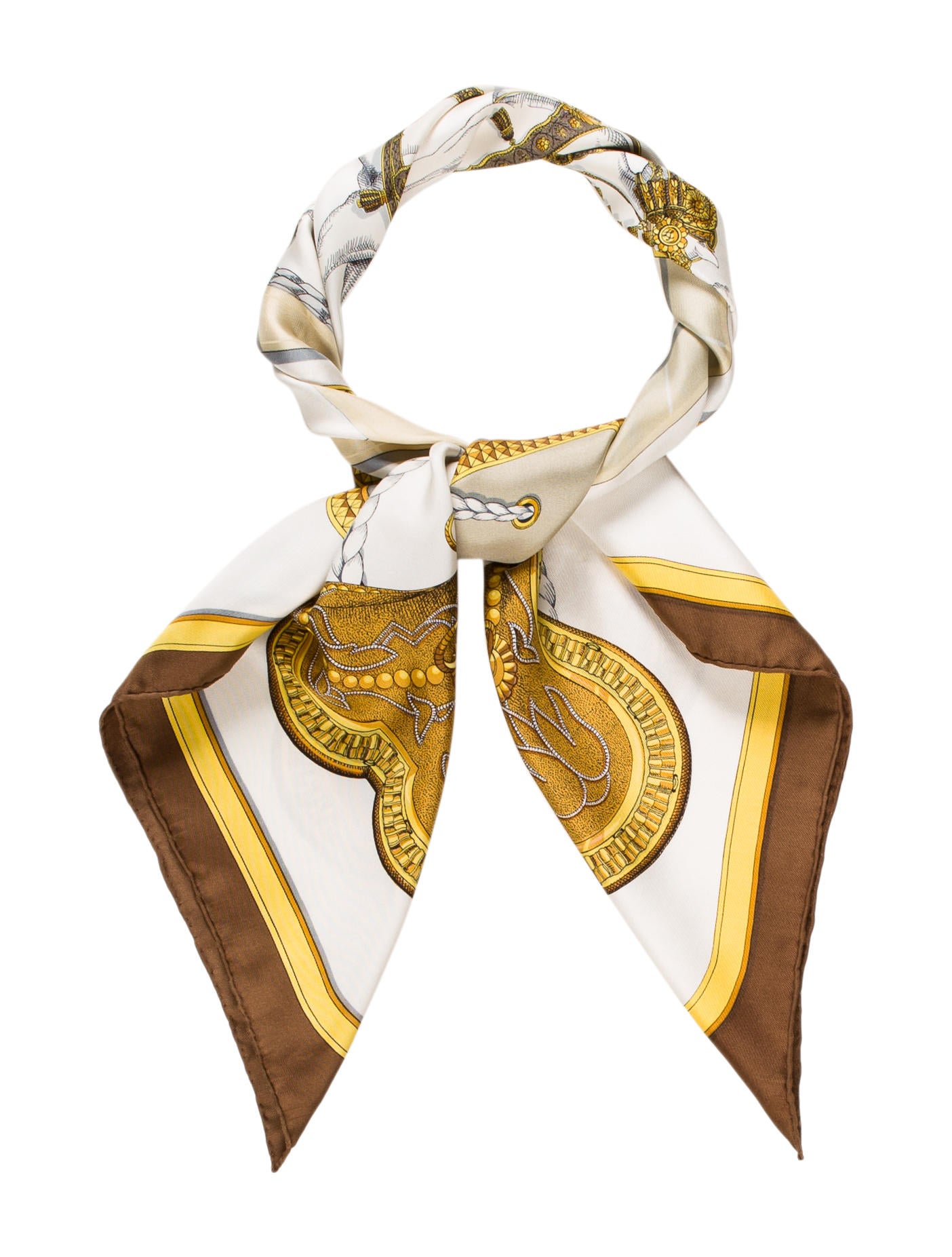 Hermès Grand Apparat Silk Scarf