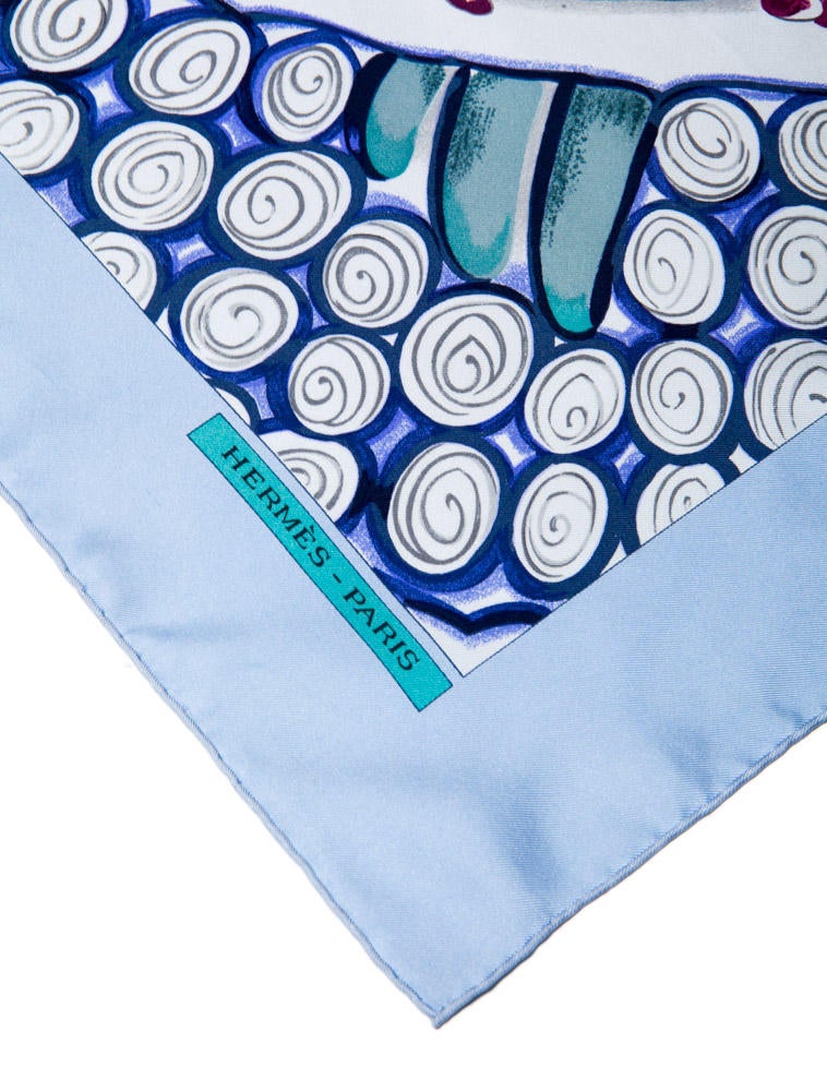 Hermès Céramique Ottomane Scarf