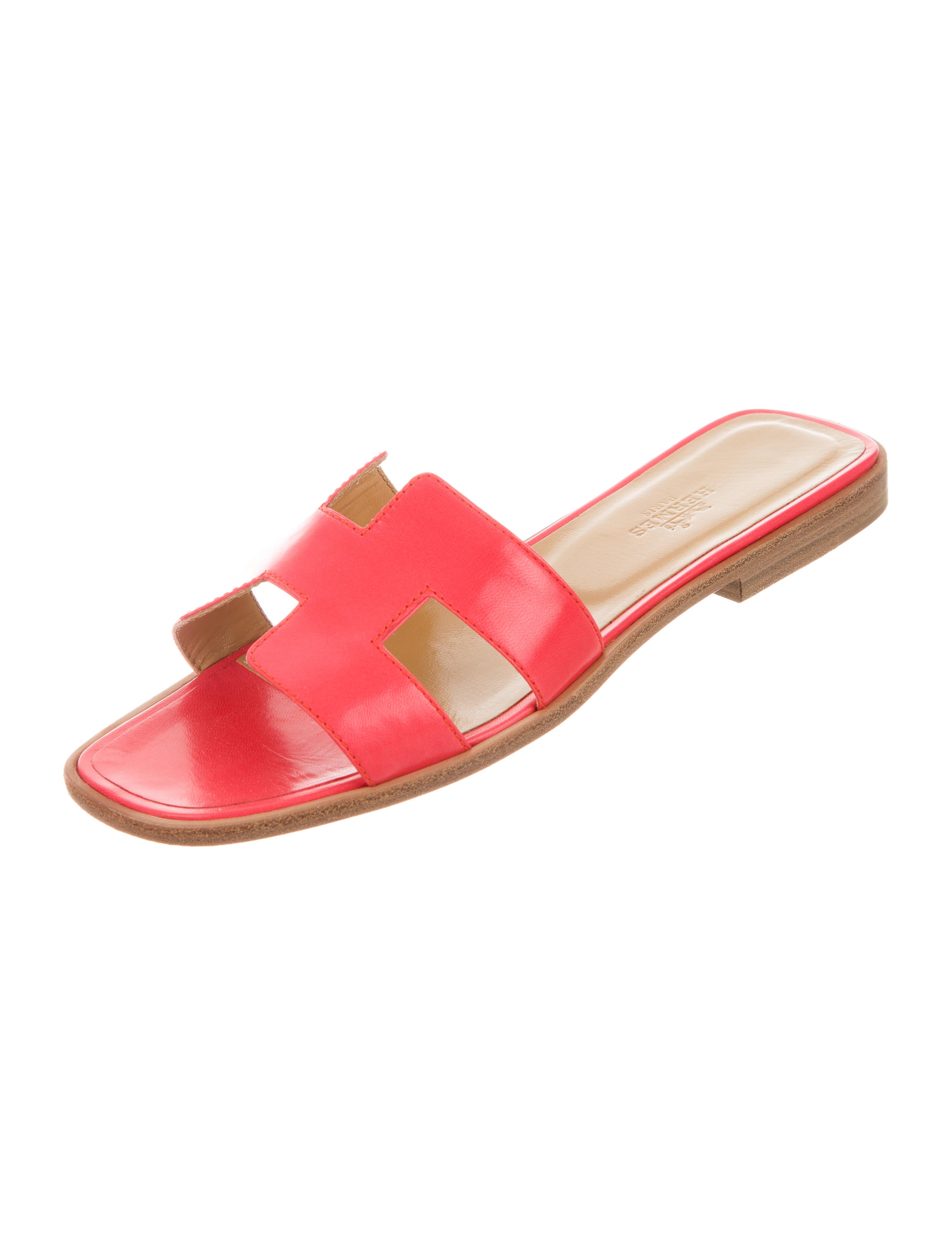 hermes slides for women