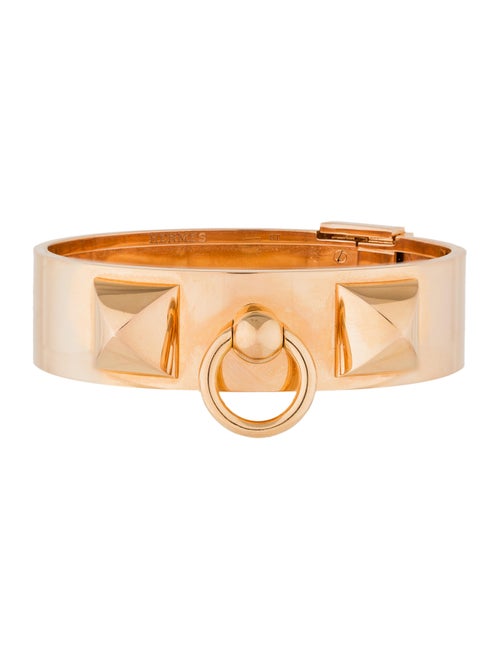 Hermès 18K Collier de Chien Bracelet