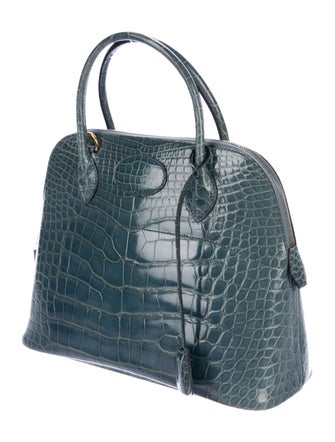 Hermès Shiny Alligator Bolide 31
