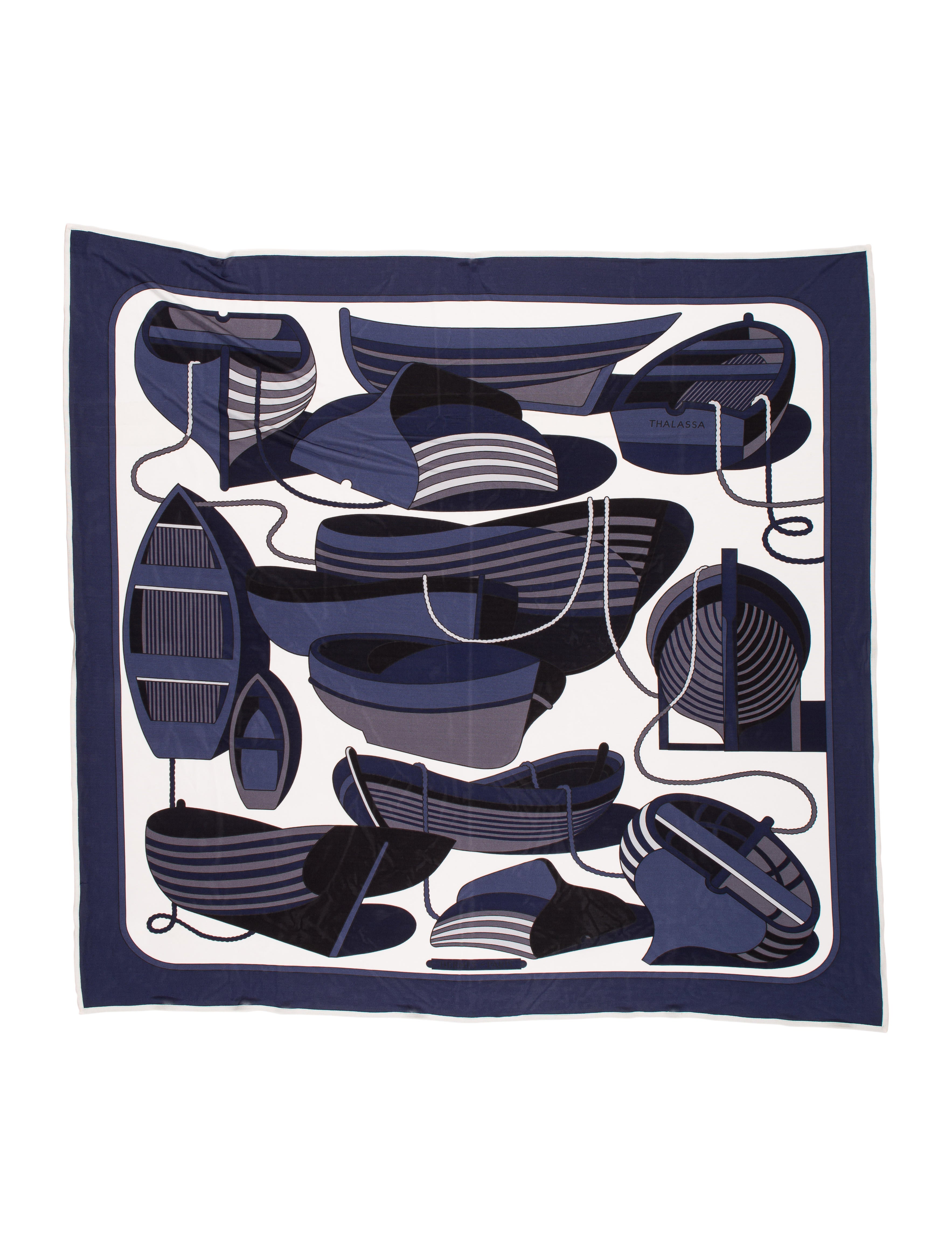 Hermès Thalassa Silk Jersey Scarf