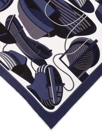 Hermès Thalassa Silk Jersey Scarf