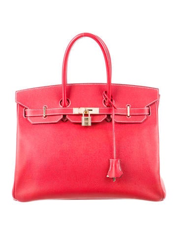 Birkin 35 red Birkin 35 red