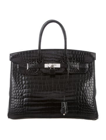 Crocodile Birkin black Crocodile Birkin black