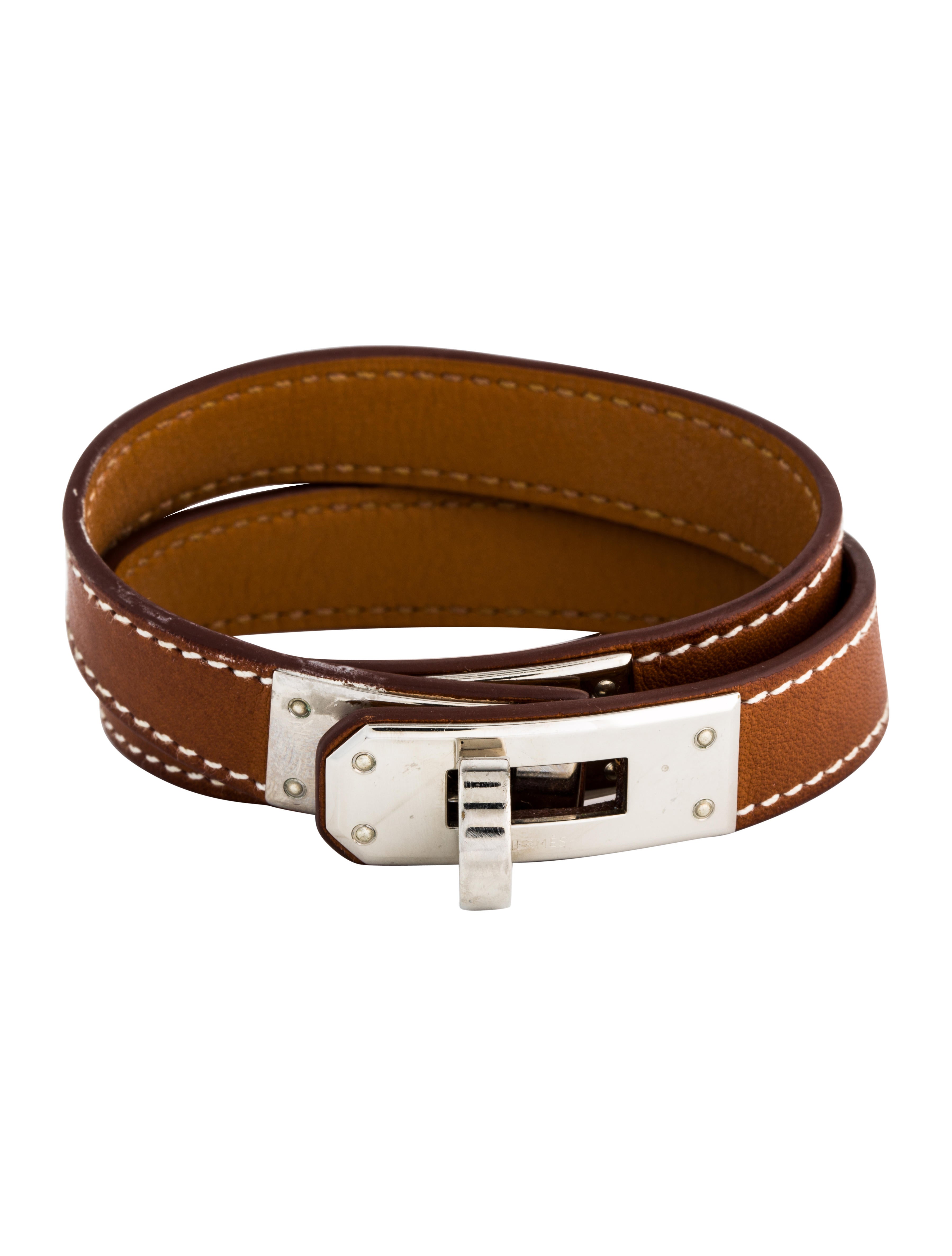 Hermès Kelly Double Tour Wrap Bracelet Bracelets Her138016 The Kelly Double Tour Wrap Bracelet