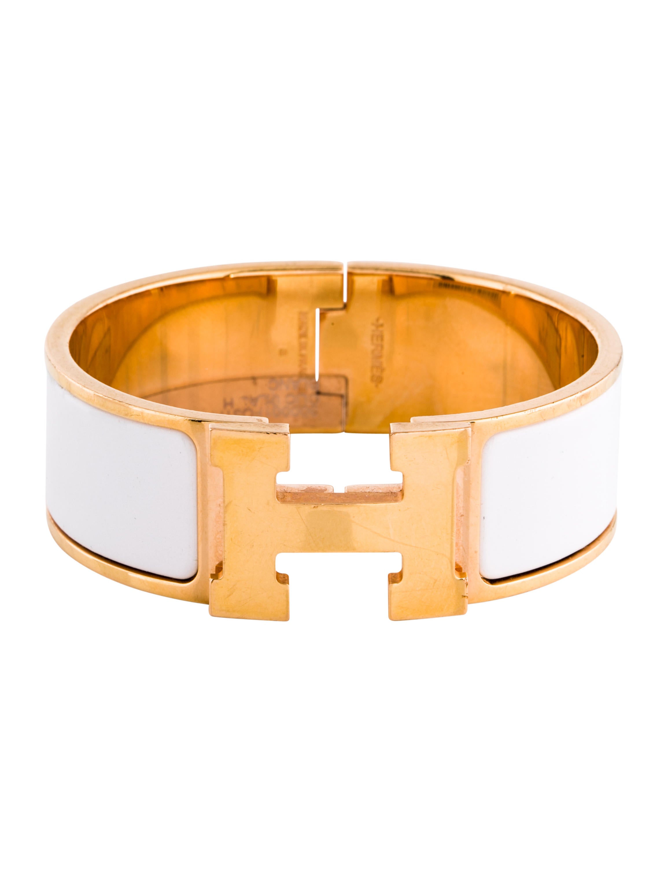 Hermès Enamel Clic Clac H Bracelet Bracelets Her183340 The Consign