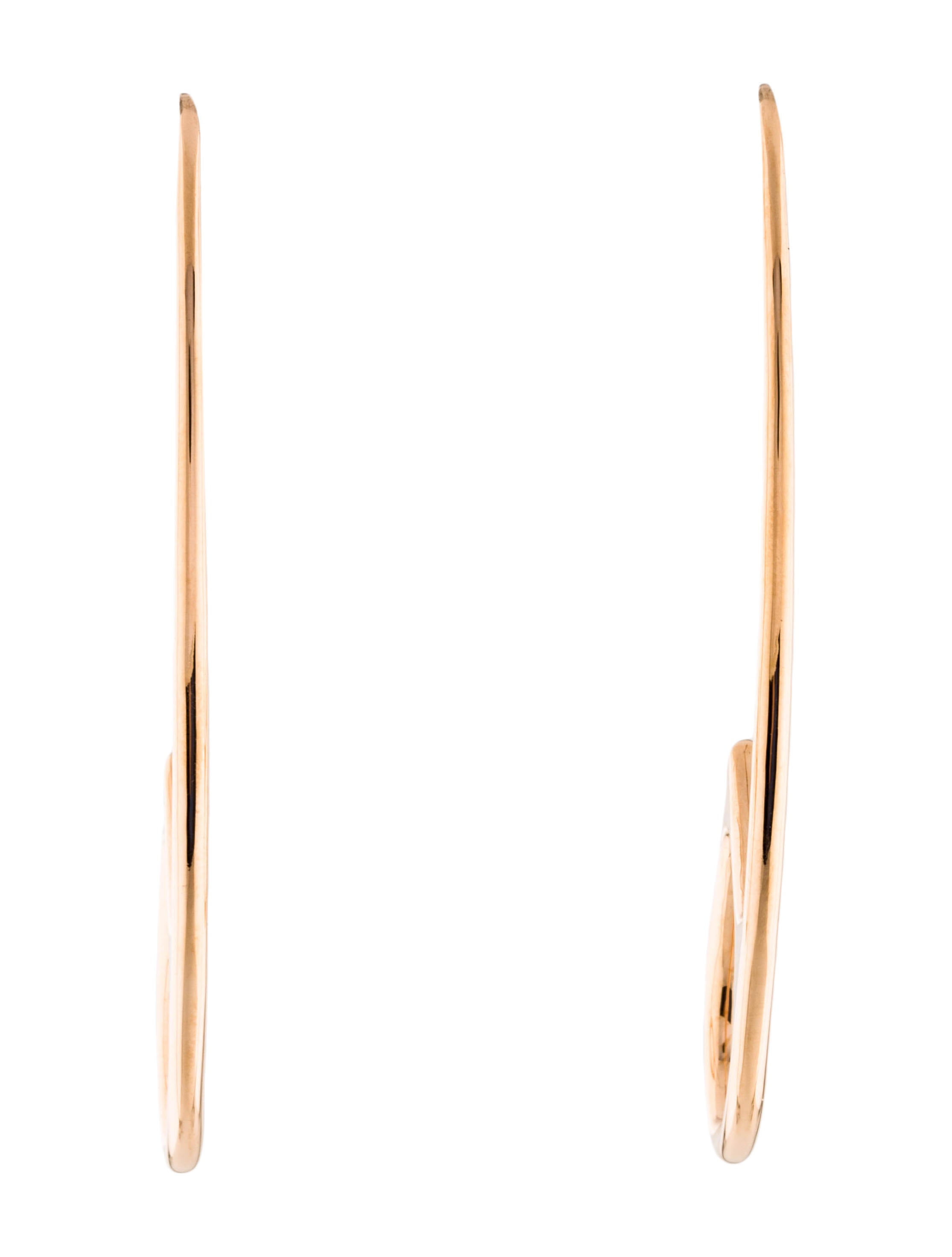 イヤリング HERMES Chaine d'ancre Punk earrings HERMES ピアス Chaine d'ancre Punk earrings 直営店ラッピング