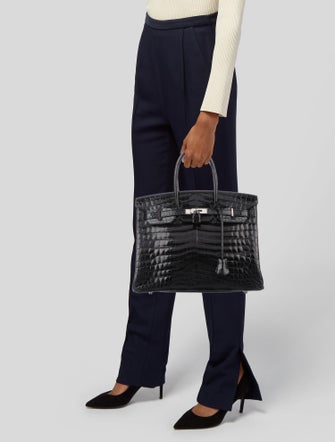 Hermès Crocodile Birkin 35