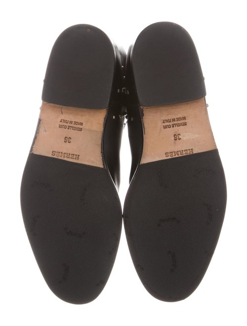 Hermès Leather Mid-Calf Boots