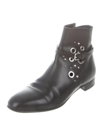 Hermès Leather Ankle Boots