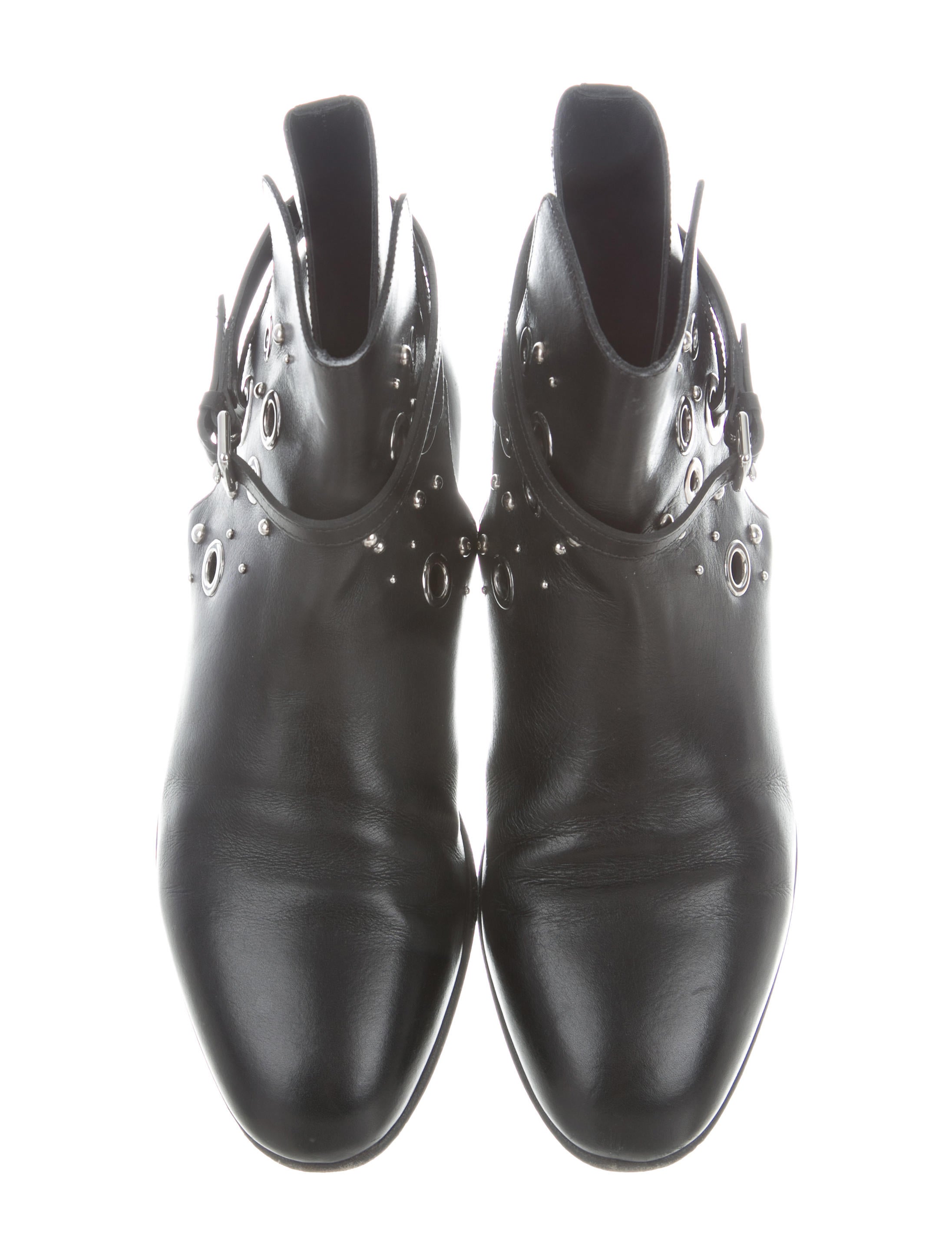 Hermès Leather Ankle Boots