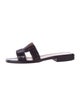 Hermès Alligator Oran Sandals
