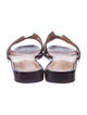 Hermès Alligator Oran Sandals