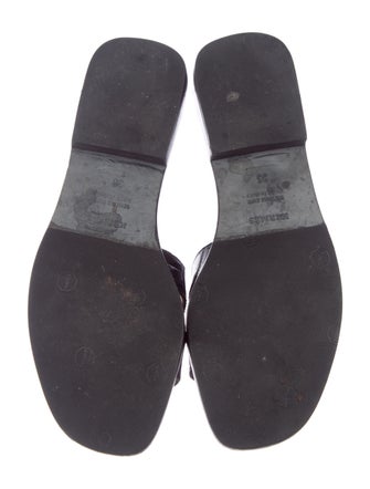 Hermès Alligator Oran Sandals