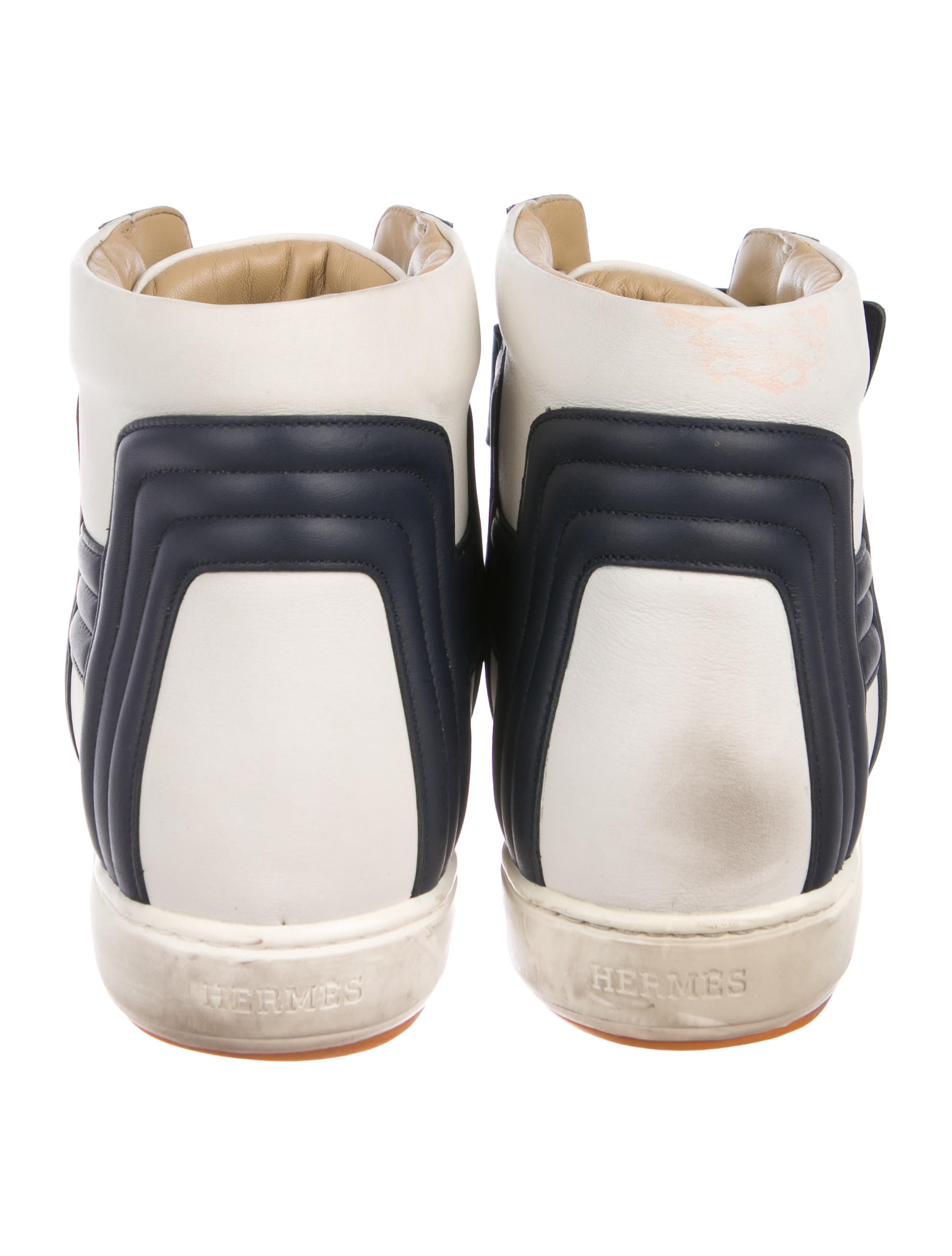 hermès lions high-top sneakers - shoes - her231218 | the real