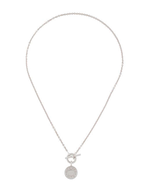 Hermès Clou de Selle Amulette Pendant Necklace