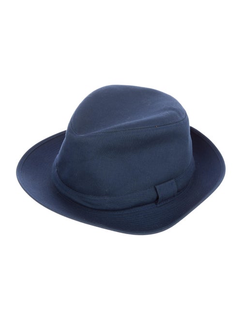 Hermès Fedora Hat Blue