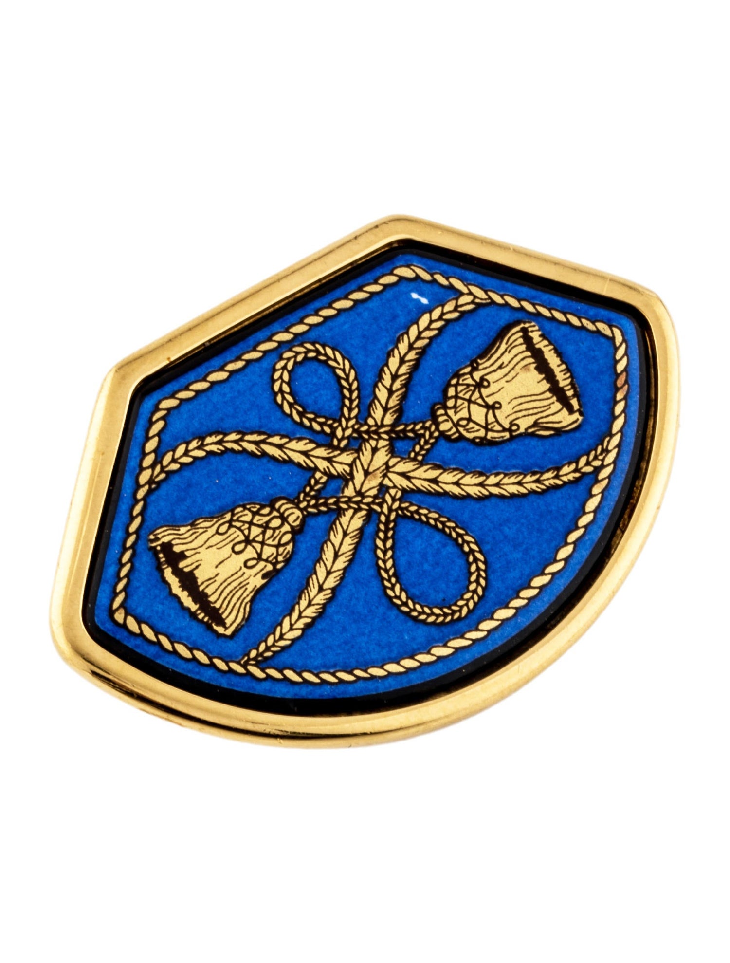 Hermès Enamel Brooch Brooches HER256341 The RealReal