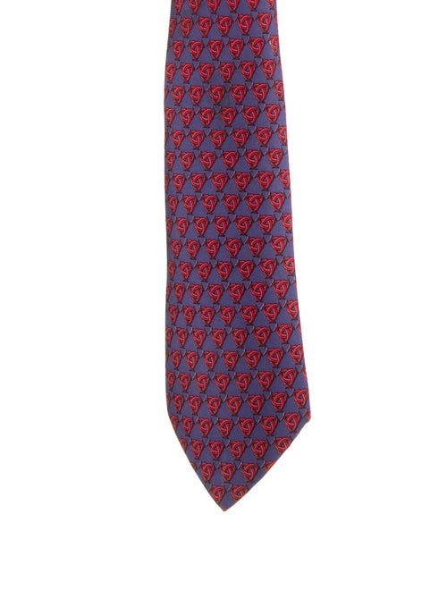 Hermès SIlk Abstract Tie