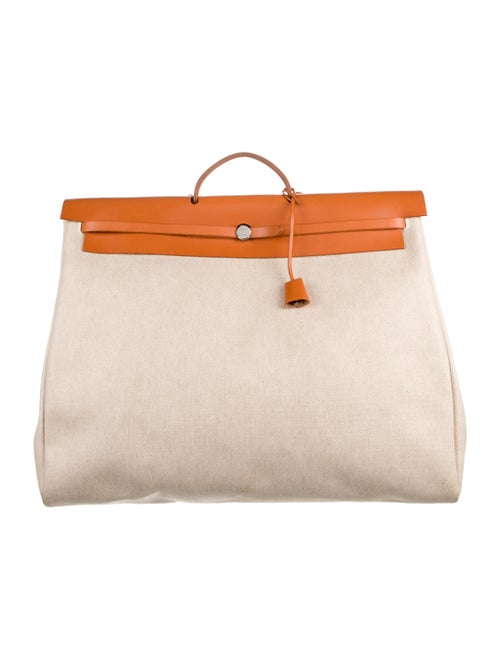 Hermès Toile Herbag TGM Beige
