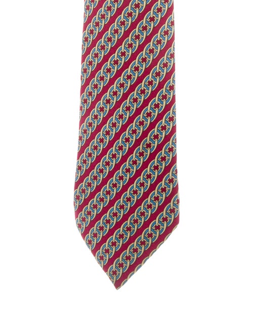 Hermès Silk Twill Tie multicolor