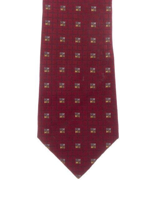 Hermès Silk Twill Tie red