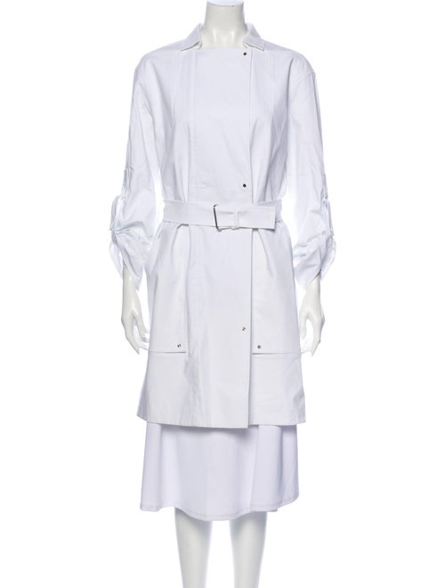 Hermès Trench Coat White
