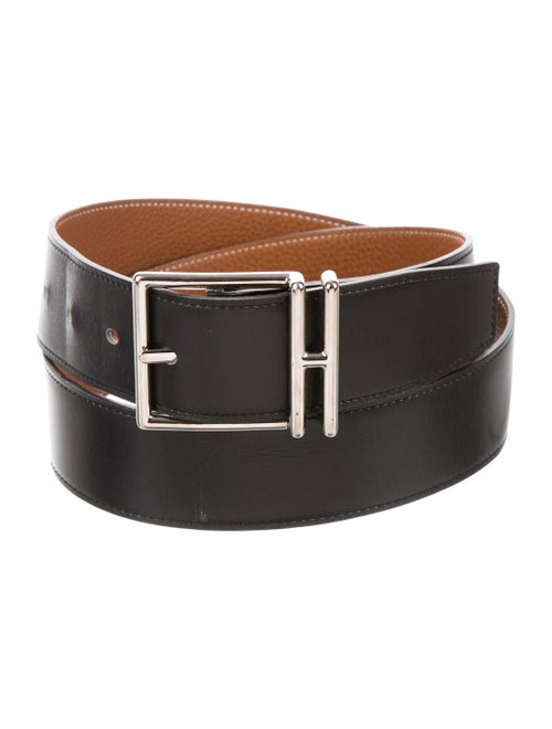 Hermès Nathan Leather Belt Gold