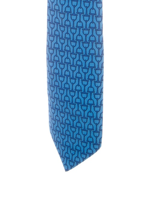 Hermès Mors Silk Tie multicolor