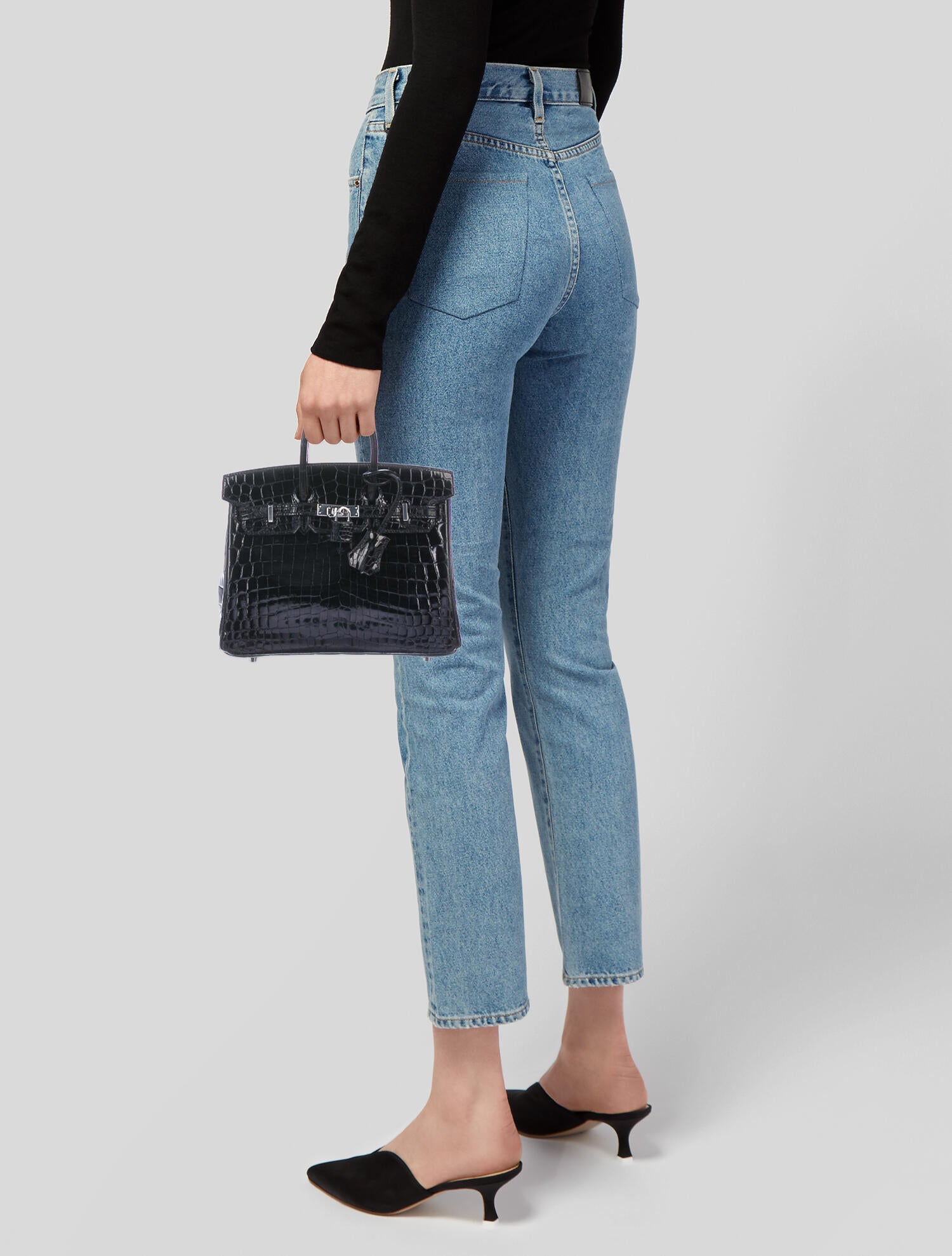 Hermès 2018 Shiny Niloticus Crocodile Birkin 25