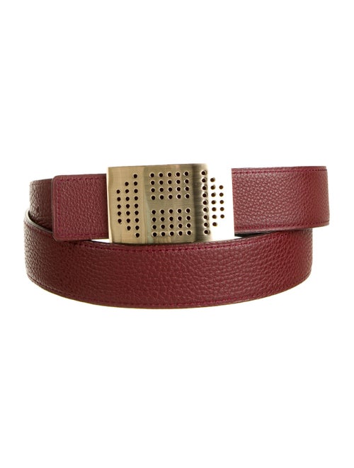 Hermès Reversible Target 32Mm Belt navy