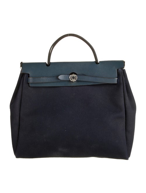 Hermès Toile Herbag 31 Navy