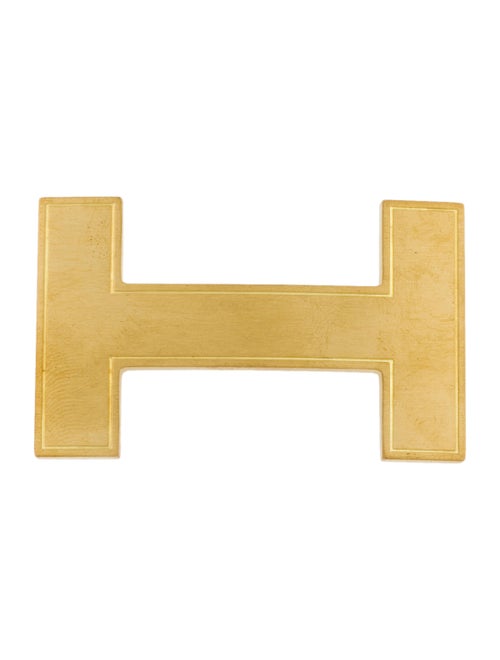 Hermès Quizz H Belt Buckle gold