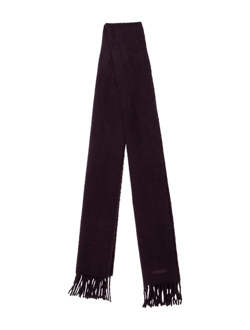 Hermès Unie Cashmere Scarf purple