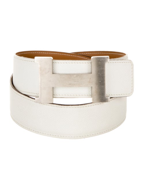 Hermès Reversible Constance 38Mm Belt Kit Blanc