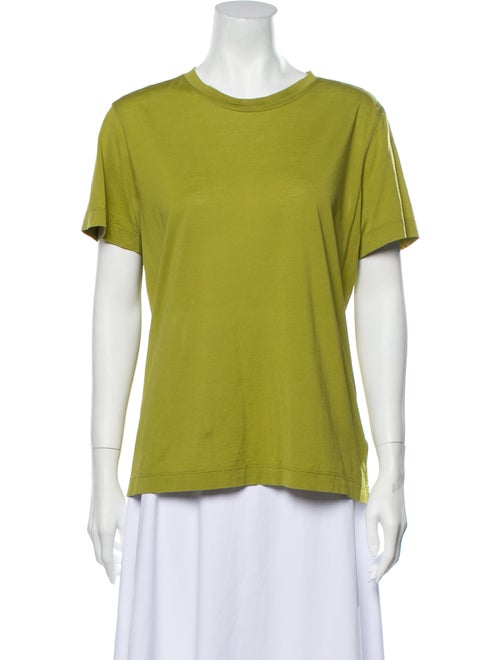 Hermès Crew Neck Short Sleeve T-Shirt Green