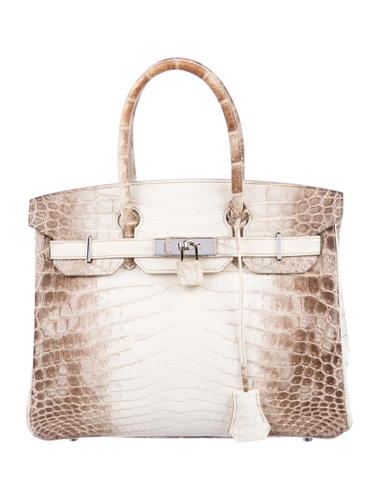 Hermès Crocodile Niloticus Himalayan Birkin 30 Handbags HER284331