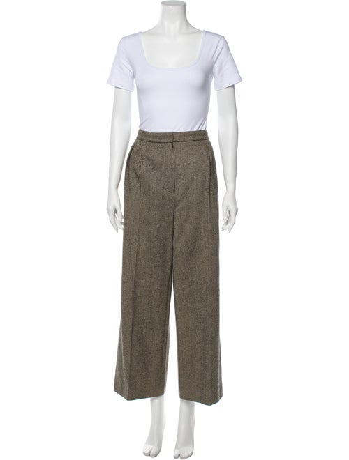 Hermès Vintage Virgin Wool Pantsuit Wool