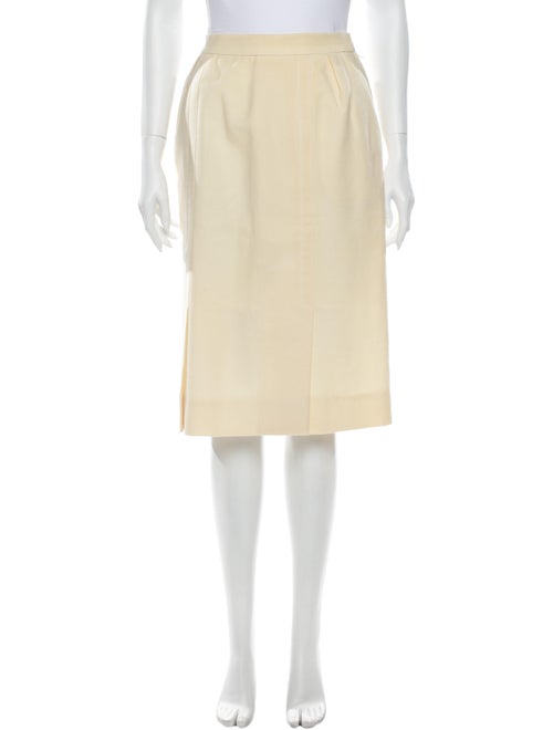 Hermès Wool Knee-Length Skirt Wool