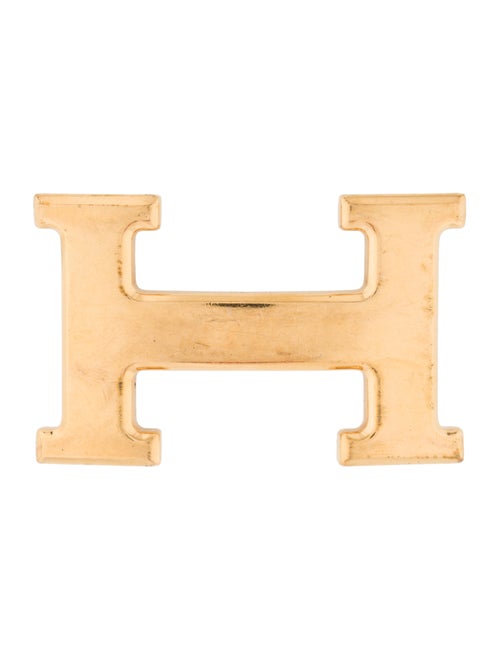 Hermès H 32mm Belt Buckle gold