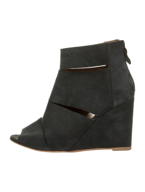 Hermès Suede Sandals Green