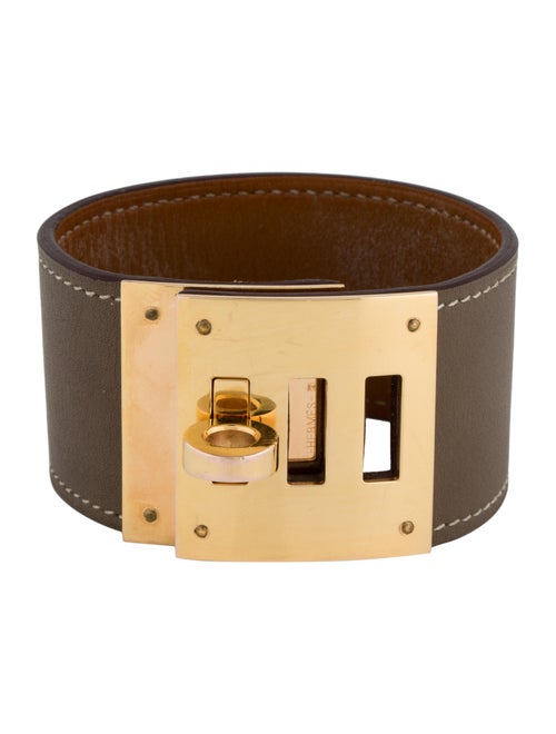 Hermès Hermès Kelly Dog Bracelet Yellow