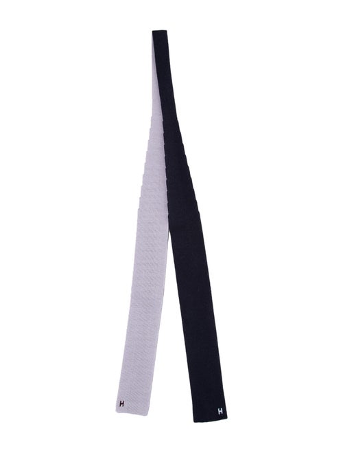 Hermès Silk Colorblock Knit Tie