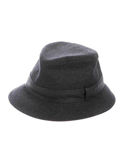 Hermès Felt Fedora Hat wool