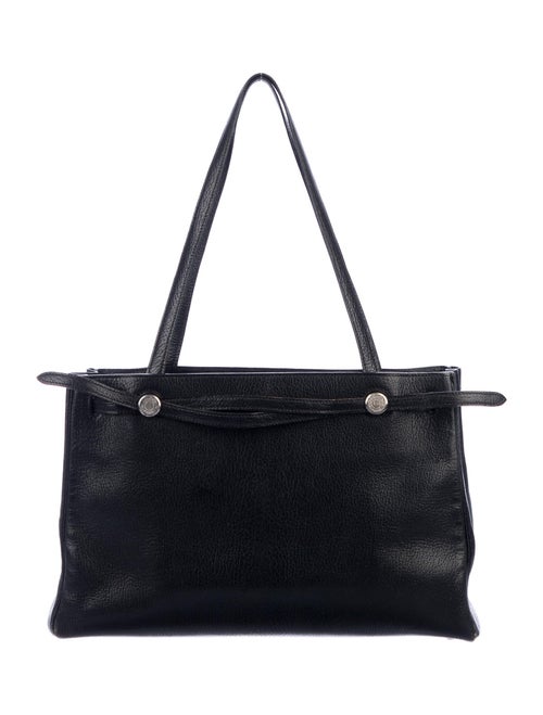Hermès Chevre de Coromandel Cabana Tote Noir