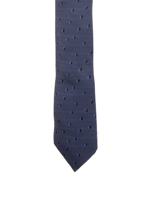 Hermès Silk Tie blue